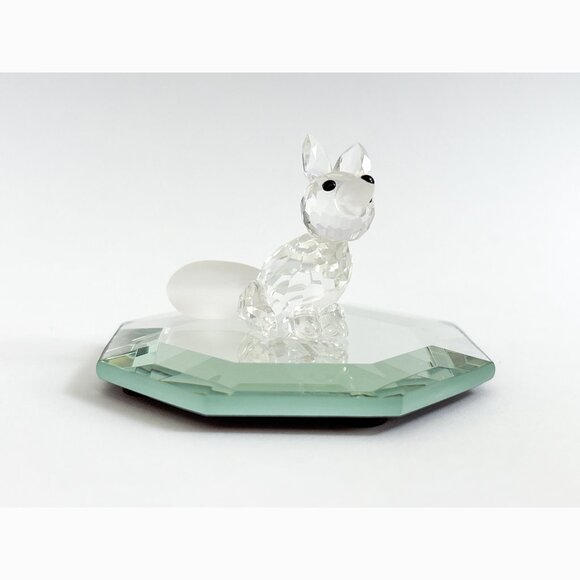 Swarovski - Vintage RETIRED Frosted Fox Turned Head - Picture 3 of 11